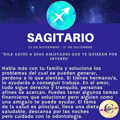 ♐ Horóscopo de hoy para Sagitario